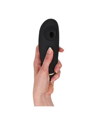 WOMANIZER - PREMIUM 2 KLITORIALO STIMULIATORIUS, JUODAS