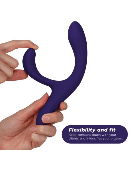 WE-VIBE - NOVA 3 SU KLITORIAUS MASAŽUOKLIU VIDURNAKČIO MĖLYNAS