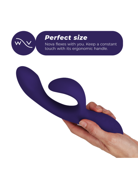 WE-VIBE - NOVA 3 SU KLITORIAUS MASAŽUOKLIU VIDURNAKČIO MĖLYNAS
