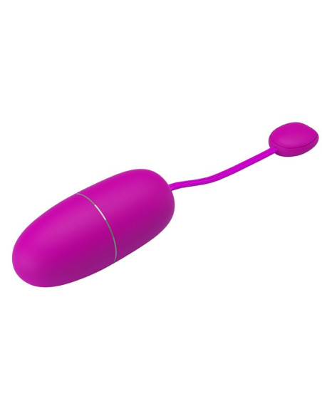 PRETTY LOVE – VIBRUOJAMAS KIAUŠINIS NIMFAI, VALDOMAS PROGRAMĖLE, VIOLETINIS