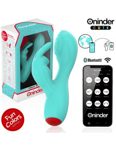 ONINDER CUTE - LOVE BUNNY G-SPOT KLITORINIS VIBRATORIUS - NEMOKAMA PASAULINĖ PROGRAMĖLĖ 2