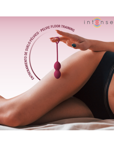 INTENSE - CHARLI KEGELIO KAMUOLIUKŲ RINKINYS VIOLETINIS