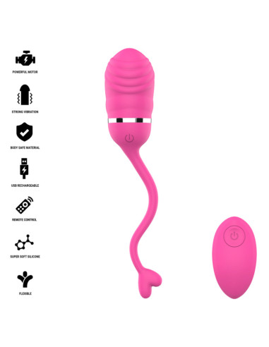 INTENSE - SOOKIE REMOTE CONTROL VIBRATING EGG PINK