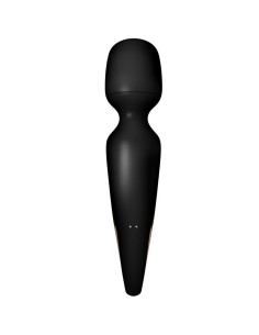 SATISFYER – vibruojantis masažuoklis „WAND ERLAND“, juodas 2