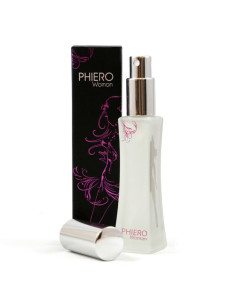 500 KOSMETIKOS PRIEMONIŲ – PHIERO WOMAN. KVEPALAI SU FEROMONAIS MOTERIMS