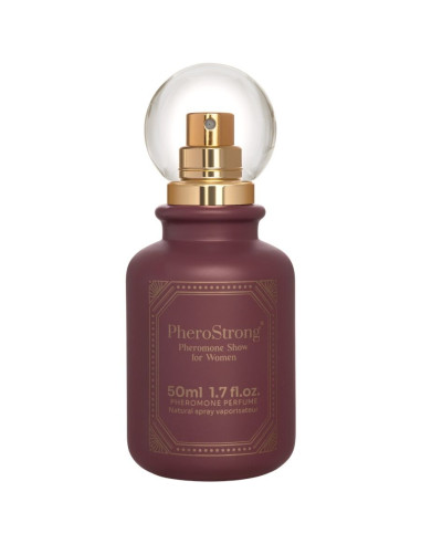 PHEROSTRONG - KVEPALŲ FEROMONŲ ŠOU MOTERIMS 50 ML