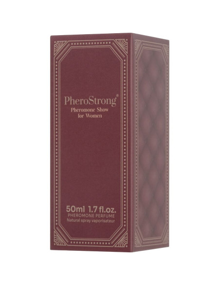 PHEROSTRONG - KVEPALŲ FEROMONŲ ŠOU MOTERIMS 50 ML