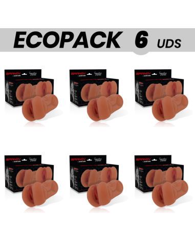 ECOPACK 6 UNITS - JAMYJOB SIGNATURE BRANDY VAGINA MASTURBATOR