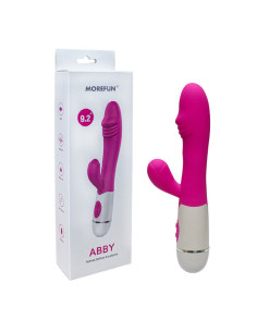 ARMONY - ABBY VIBRATORIUS IR STIMULIATORIUS 16 GREIČIŲ ROŽINIS 2