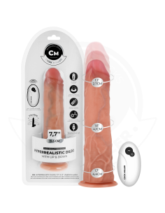 COCK MILLER - HYPER-REALISTIC DILDO WITH SUCTION CUP AND THRUSTING WITH REMOTE CONTROL 19.5 CM 2