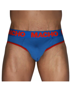MACHO - MCH005 CLASSIC SLIP BLUE RED S 2
