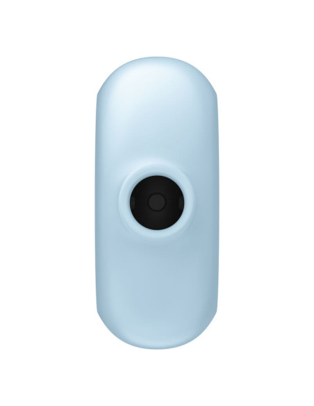 SATISFYER - PRO TO GO 3 DOUBLE AIR PULSE STIMULATOR and VIBRATOR BLUE
