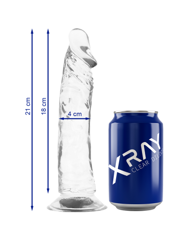 X RAY - SKAIDRUS PADAŽAS 21 CM -O- 4 CM