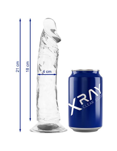X RAY - SKAIDRUS PADAŽAS 21 CM -O- 4 CM