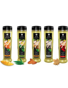SHUNGA - EKOLOGIŠKAS MASAŽINIS ALIEJUS SU MANGŲ SKONIU 240 ML 2