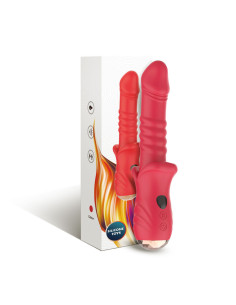 ARMONY - POINT A STIMULATING VIBRATOR DILDO RED