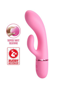 PRETTY LOVE - MARSKI SU KLITORIAUS MASAŽUOKLIU IR G-SPOT ROŽINIS