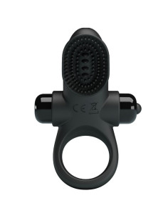PRETTY LOVE - VIBRUOJAMAS ŽIEDAS II JUODAM PENIMUI