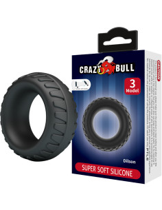 CRAZY BULL - DILSON SILIKONINIS ŽIEDAS, MODELIS 3 2