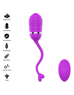 INTENSE - SOOKIE REMOTE CONTROL VIBRATING EGG PURPLE 2