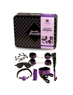 SECRETPLAY - BDSM rinkinys 8 vnt. violetinės-juodos spalvos 2