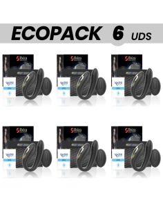 ECOPACK 6 VIENETAI - IBIZA SUKAMASIS DVIGUBAS VIBRATORIUS