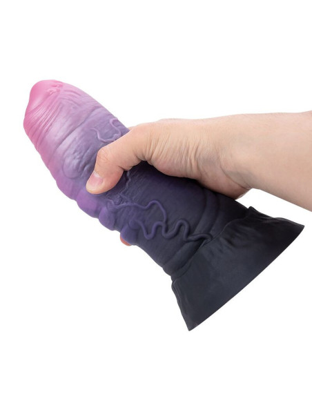POWER MONSTERS - DREADFUL FIEND BICOLOR FANTASY SILICONE DILDO 24 CM Ø 6 CM