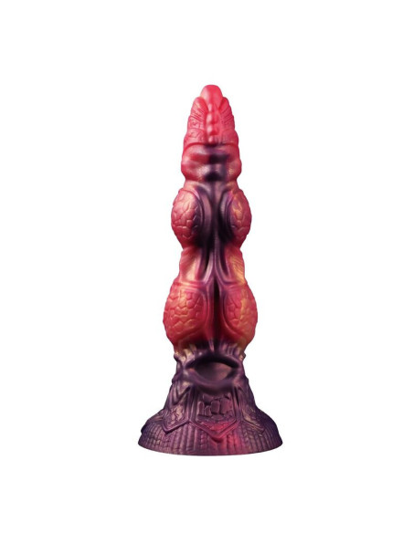 POWER MONSTERS - SAVAGE BEASTLORD TRICOLOR FANTASY SILICONE DILDO 24 CM Ø 5 CM
