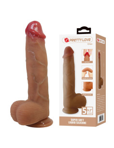 PRETTY LOVE - ORTON REALISTIC DILDO WITH SUCTION CUP 23.5 CM -Ø- 4.9 CM 2