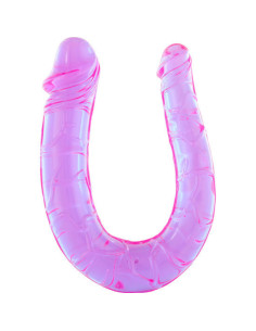 SEVEN CREATIONS - PENIS WITH TWO FLEXIBLE JELLY HEADS