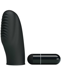 PRETTY LOVE - FLIRTATION STANFORD BLACK VIBRATION THIMBLE 2