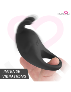 MORESSA - BRAD PREMIUM SILICONE RECHARGEABLE BLACK