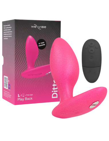 WE-VIBE - DITTO ANAL PLUG VIBRATOR PINK