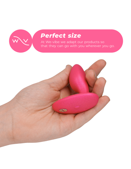 WE-VIBE - DITTO analinis kaištis vibratorius rožinis