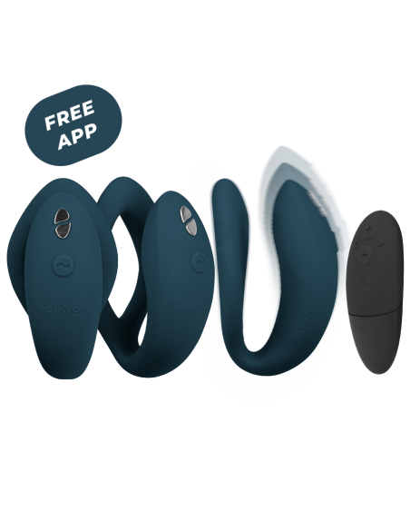 WE-VIBE - SYNC O FLEXIBLE VIBRATOR REMOTE CONTROL DARK GREEN