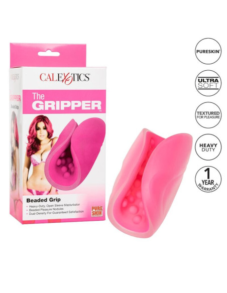 CALEXOTICS - BEADED GRIP MASTURBATOR