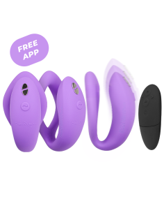 WE-VIBE - SYNC O FLEXIBLE VIBRATOR REMOTE CONTROL VIOLET 2