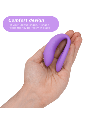 WE-VIBE - SYNC O LANKSTUS VIBRUOTAS SU NUOTOLINIO VALDYMO VALDYMU, VIOLETINIS