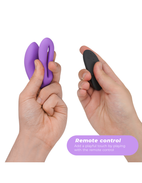 WE-VIBE - SYNC O LANKSTUS VIBRUOTAS SU NUOTOLINIO VALDYMO VALDYMU, VIOLETINIS