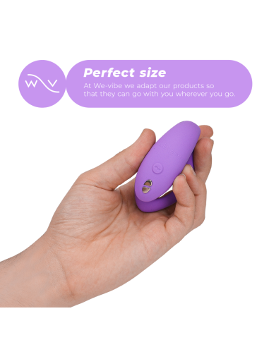 WE-VIBE - SYNC O FLEXIBLE VIBRATOR REMOTE CONTROL VIOLET