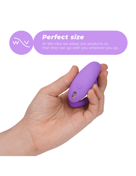 WE-VIBE - SYNC O LANKSTUS VIBRUOTAS SU NUOTOLINIO VALDYMO VALDYMU, VIOLETINIS