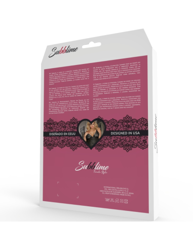 SUBBLIME - BABYDOLL KEPURĖ SU GĖLĖMIS IR RAUDONOS L-XL