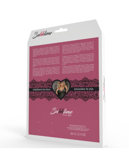 SUBBLIME - BABYDOLL KEPURĖ SU GĖLĖMIS IR RAUDONOS L-XL